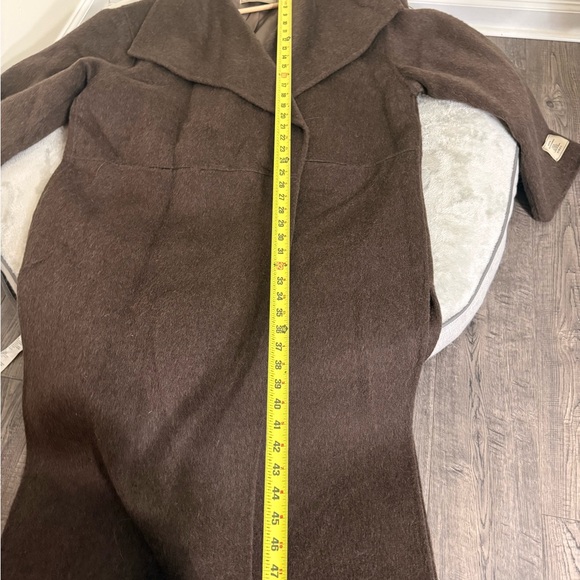 Brown Wool Coat - Picture 10 of 12